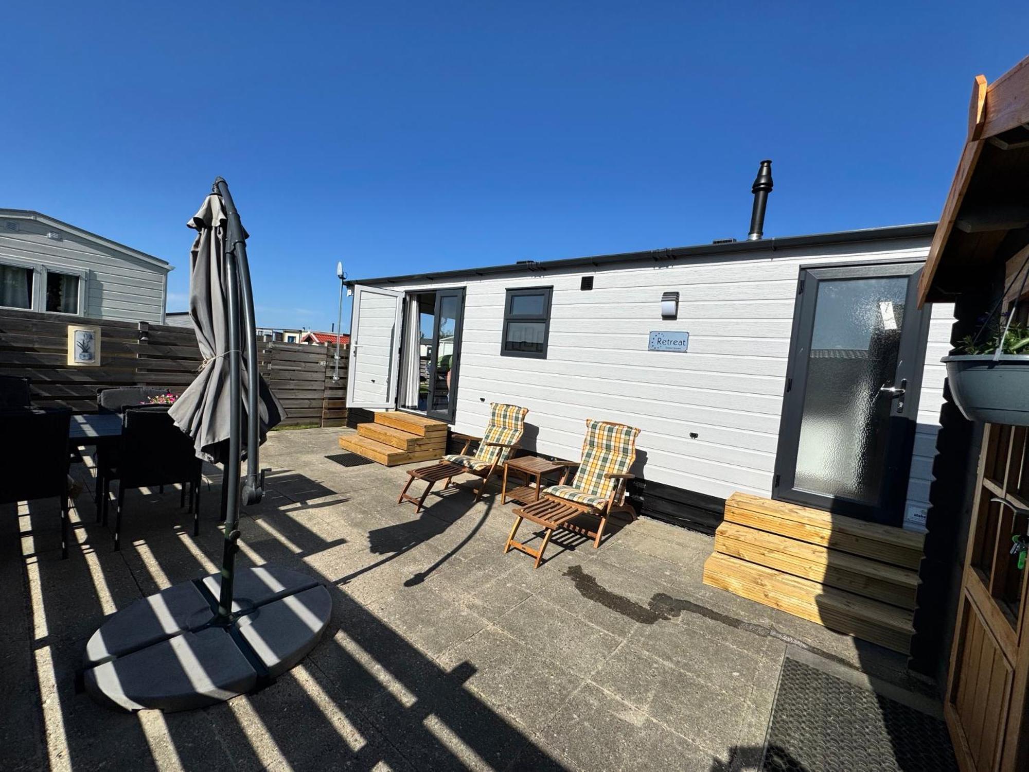 Prachtig Chalet Zonnestraal Westerland Exterior foto